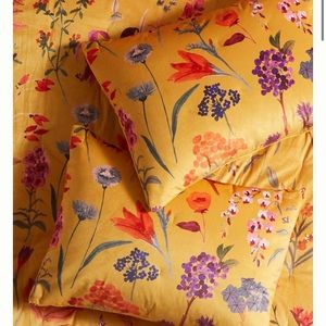 Anthropologie LAYNE VELVET SHAMS, SET OF 2